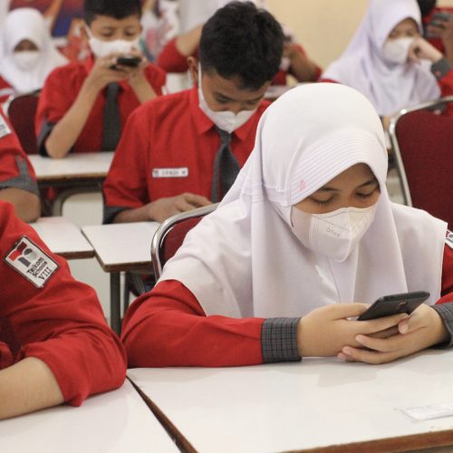 SMP Telkom Bandung melaksanakan Penilaian Sumatif Akhir Tahun (PSAT) Tahun Pelajaran 2021/2022.