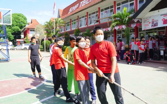 SMP Telkom Bandung Gelar Peringatan HUT RI Ke-77