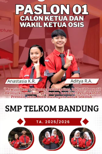 Paslon Ketua Osis No.1 Tahun 2026-2027