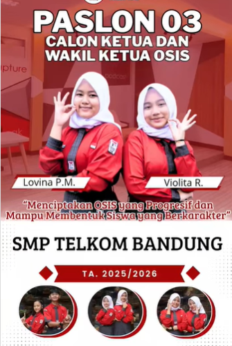Paslon Ketua Osis No.3 Tahun 2026-2027