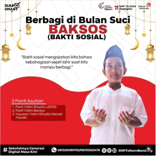 Kegiatan Rutin Tahunan Bakti Sosial Kepada Anak Yatim